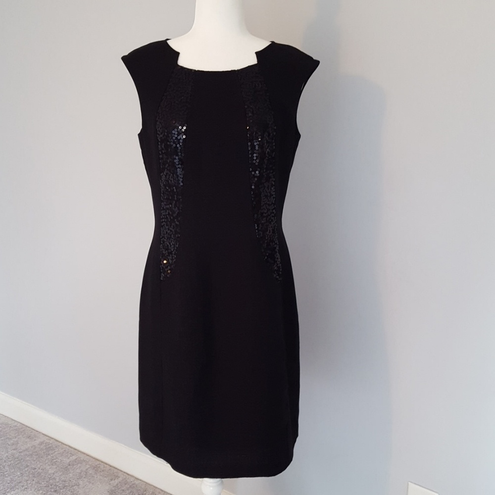Black Ellen Tracy Dress Size 10